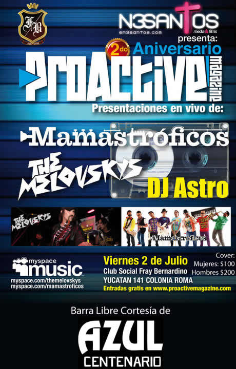 PROACTIVE MAGAZINE2do Aniversario - 2 de Julio, 